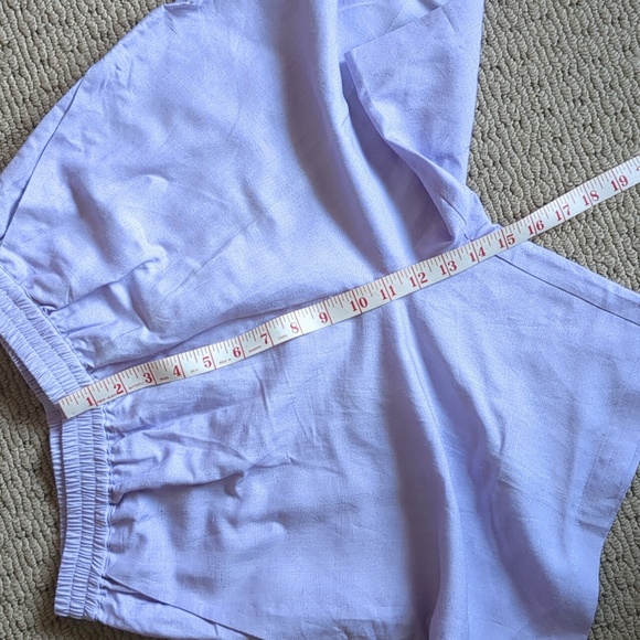 Homemade sM Linen Blend Shorts - Picture 5 of 7